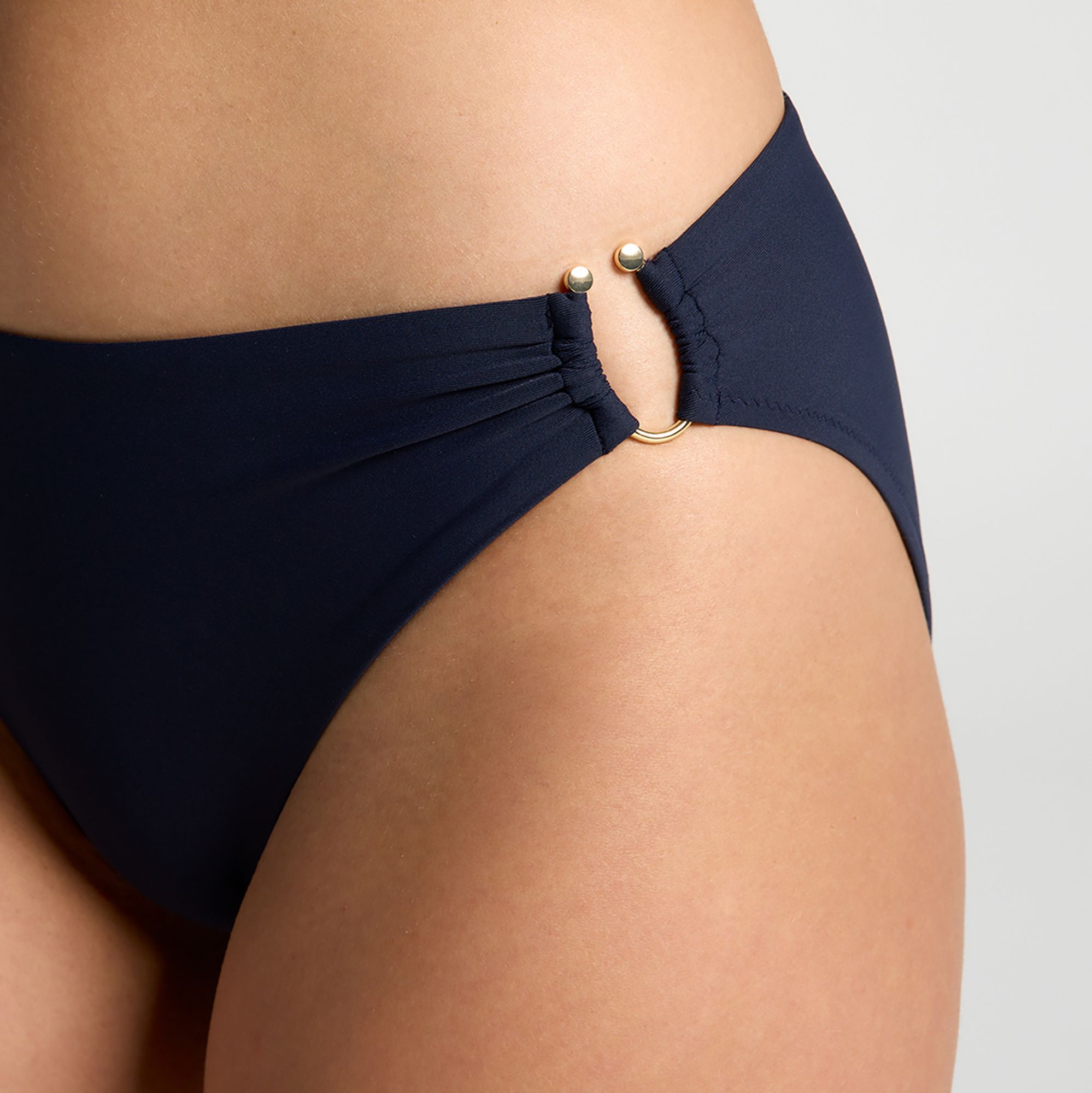 CALIA Women's Notched Mid Rise Bikini Bottom product image