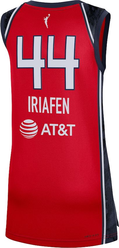 Nike Adult Washington Mystics Kiki Iriafen #44 Red Replica Explorer Jersey product image