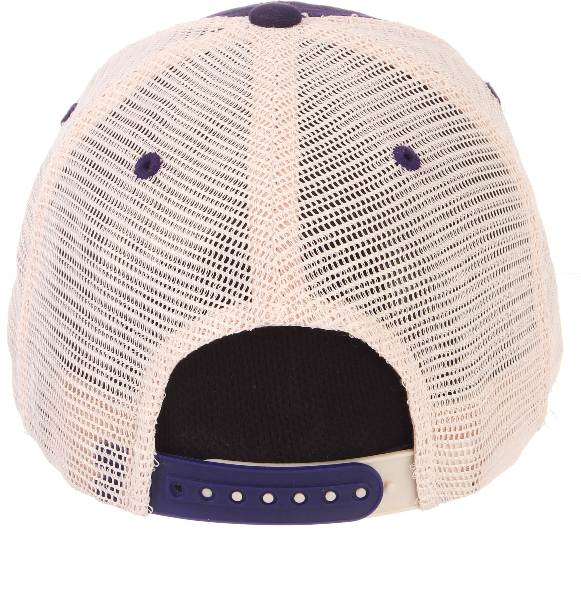 Zephyr Men's Washington Huskies Purple/Cream Trucker Logo Snapback Hat product image