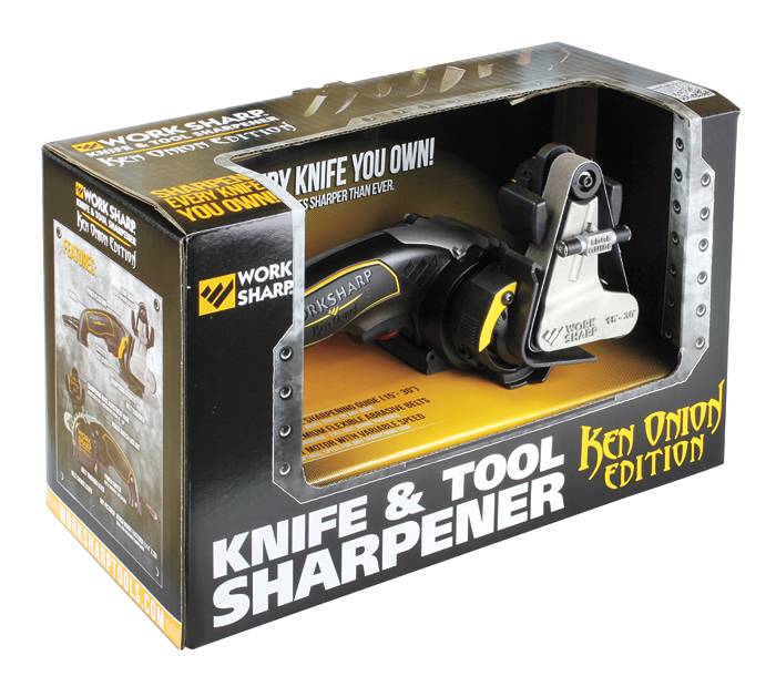  WORK SHARP Knife & Tool Sharpener Ken Onion Edition + WorkSharp  Guided Field Sharpener : Home & Kitchen