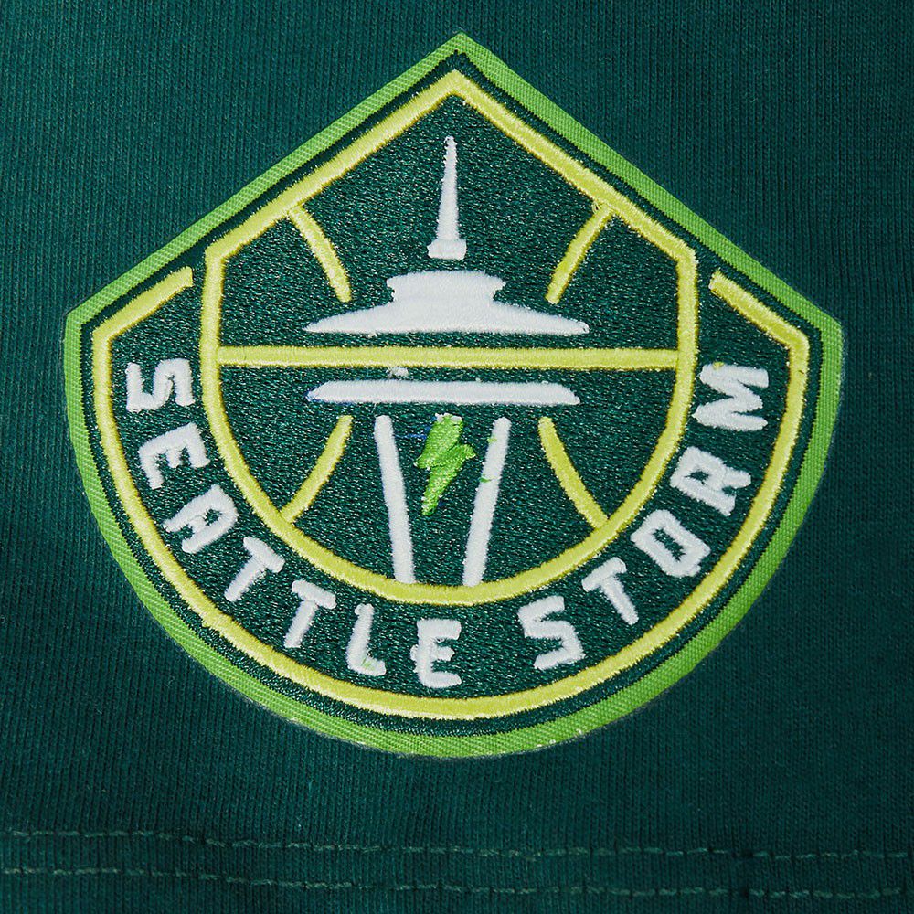 Pro Standard Girls' Seattle Storm Forest Green Paradise Boxy T-Shirt product image