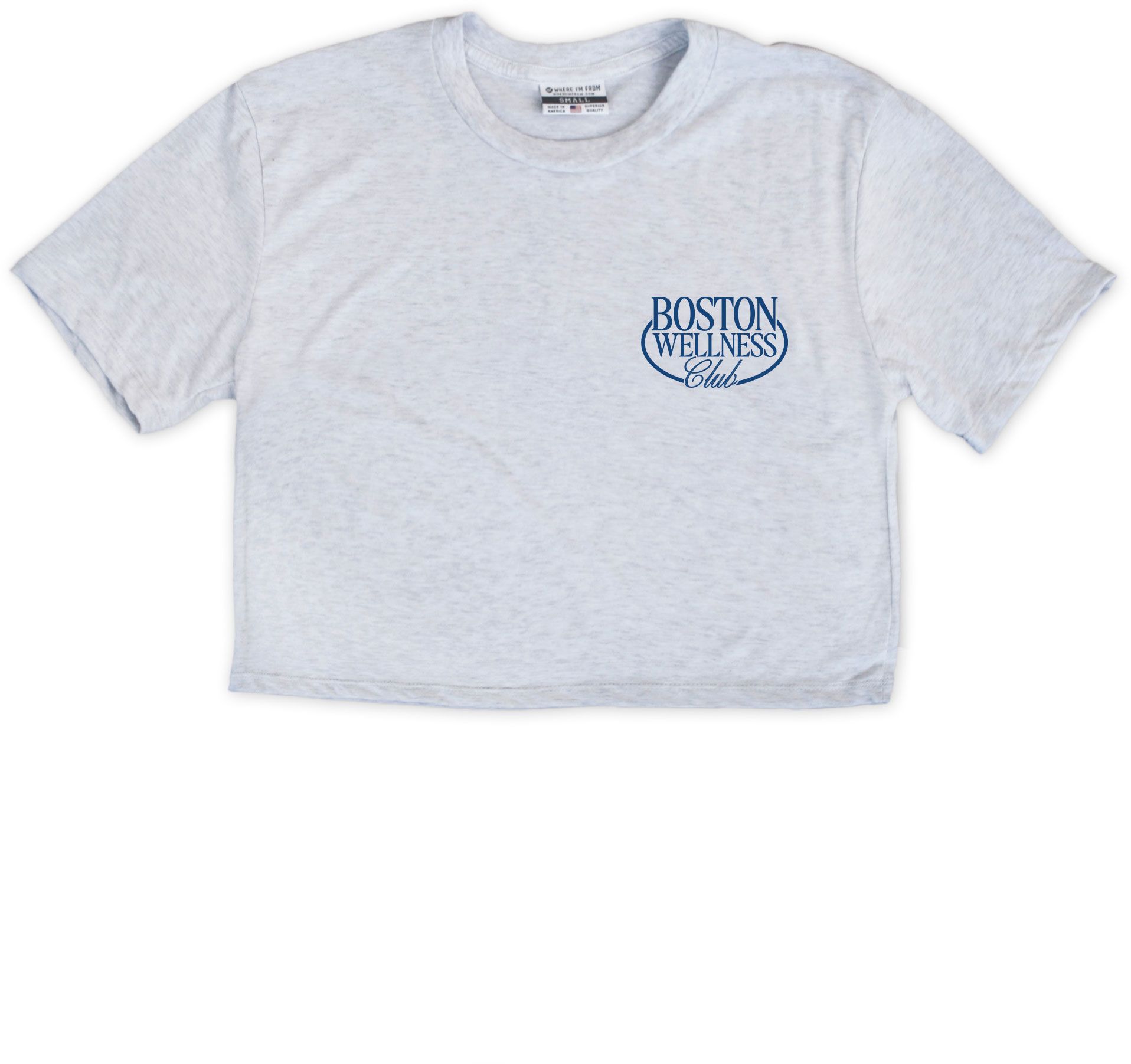 Where I'm From Women's Boston Wellness Cropped T-Shirt product image