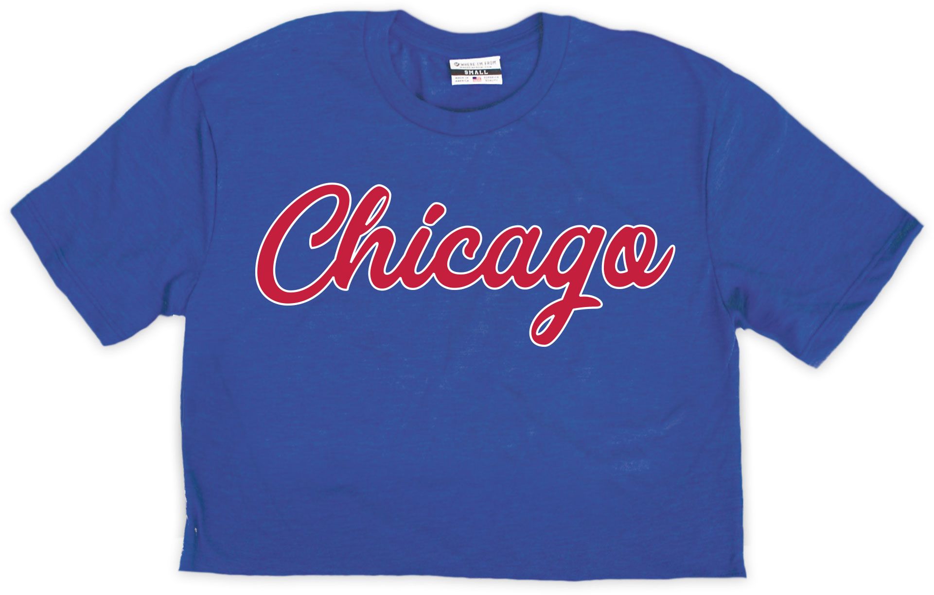 Where I'm From Women's Chicago Royal T-Shirt product image