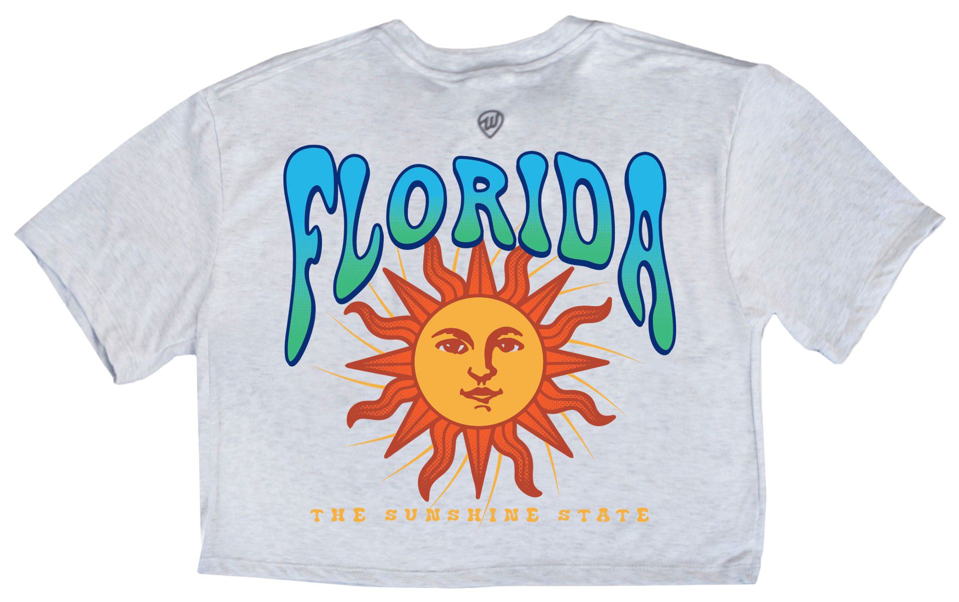 Where I'm From Women's Florida Sun Cropped T-Shirt product image