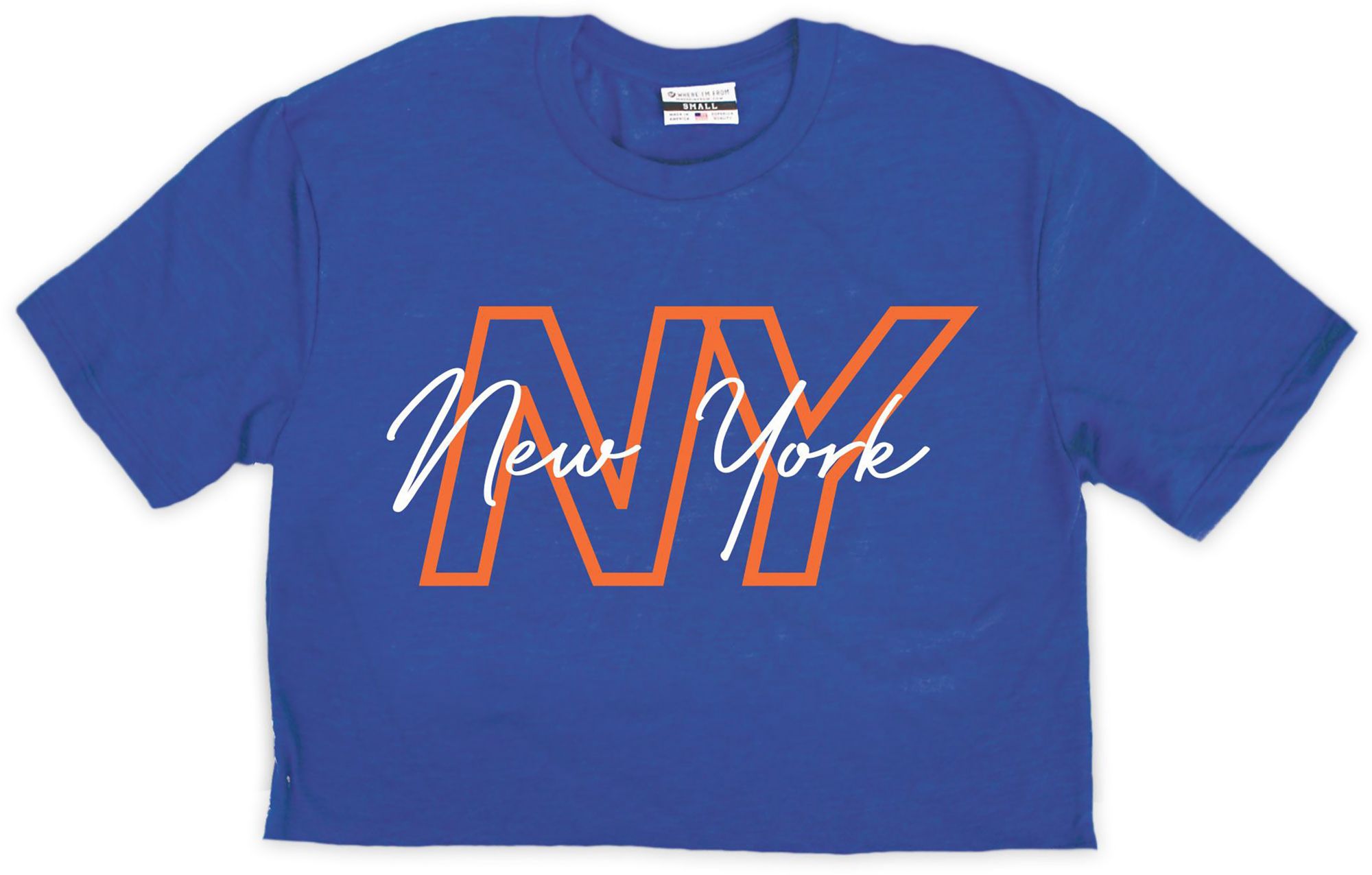 Where I'm From Women's New York Royal T-Shirt product image