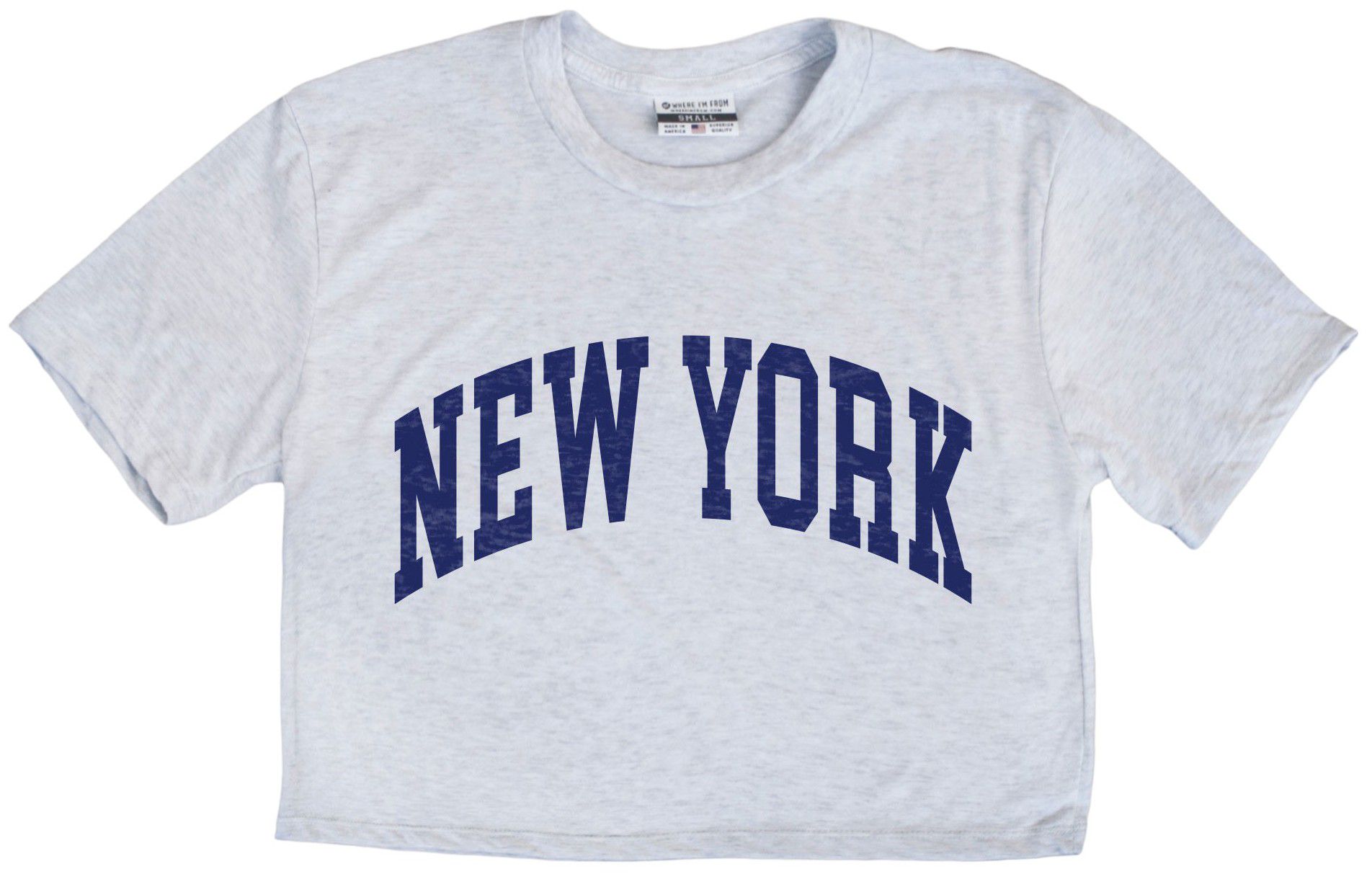 Where I'm From Women's New York 2Hit 00 Cropped T-Shirt product image