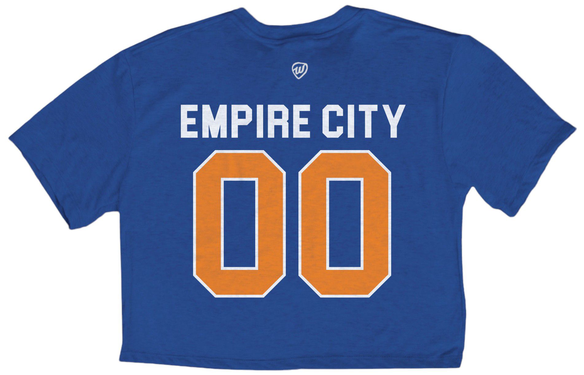 Where I'm From Women's New York 2Sided Double Zero Cropped T-Shirt product image