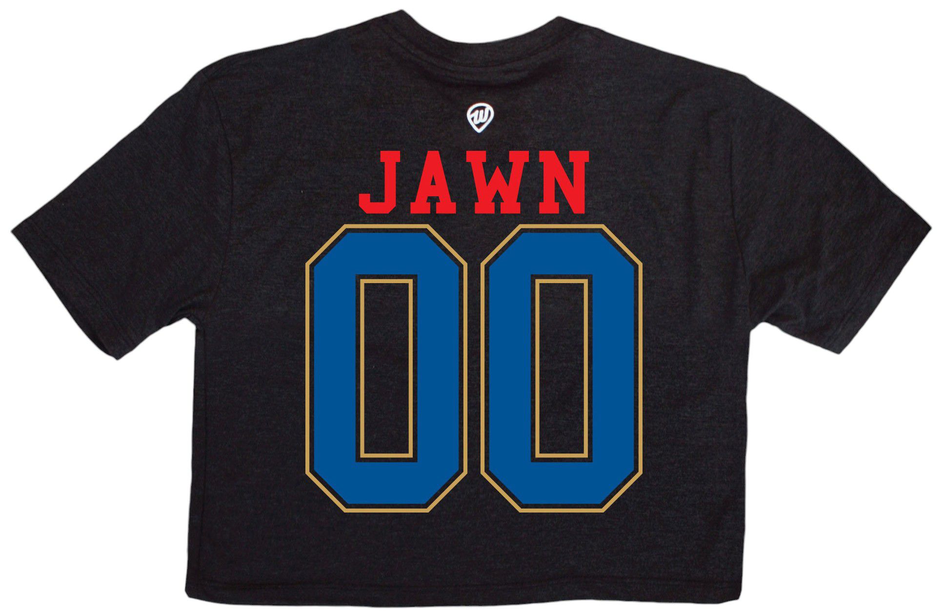 Where I'm From Women's Philadelphia 2Sided Double Zero Cropped T-Shirt product image