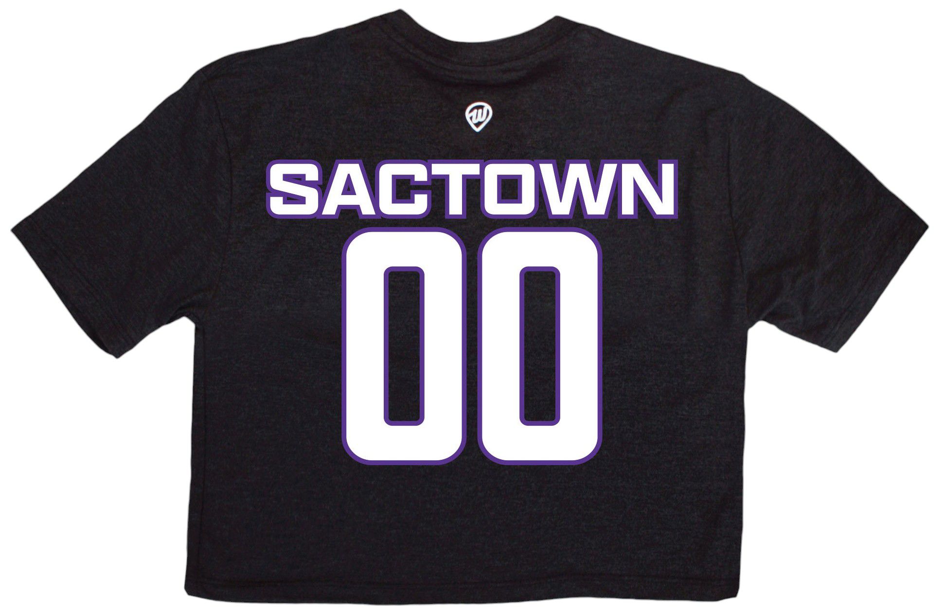 Where I'm From Women's Sacrimento 2Sided Double Zero Cropped T-Shirt product image