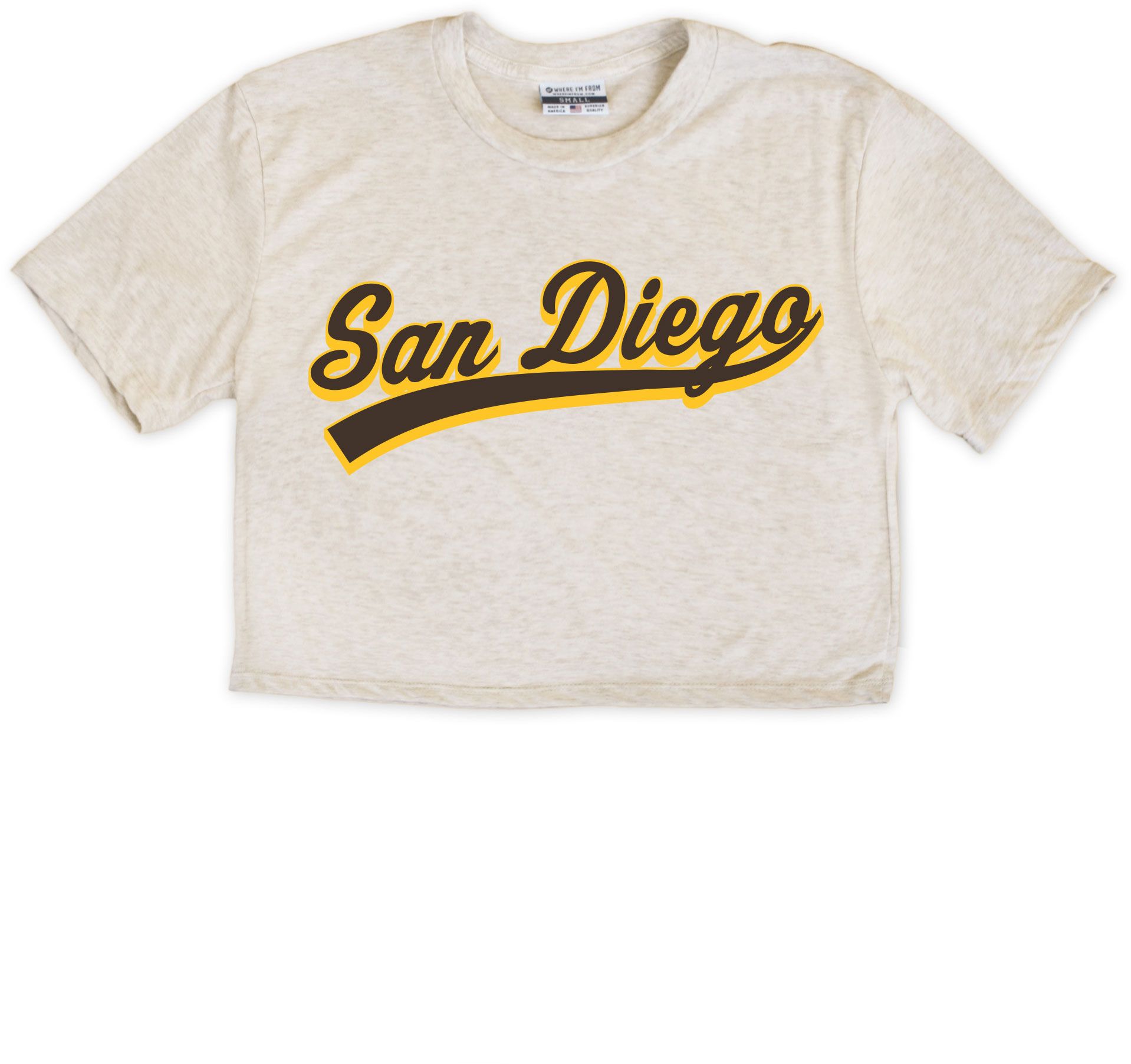 Where I'm From Women's San Diego Oatmeal T-Shirt product image