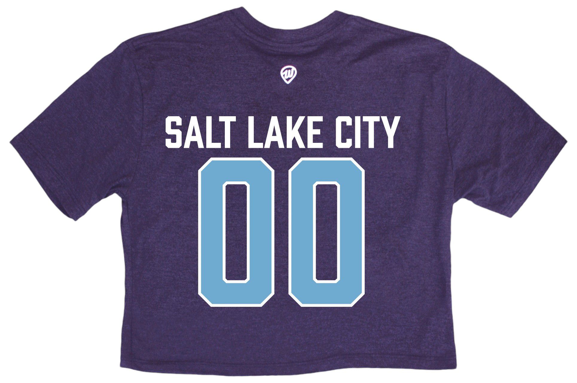 Where I'm From Women's Utah 2Sided Double Zero Cropped T-Shirt product image