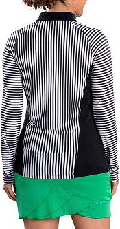 SwingDish Women's Abby Stripe Long Sleeve Golf Top product image