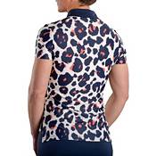 SwingDish Women's Jill Print Short Sleeve Golf Top product image