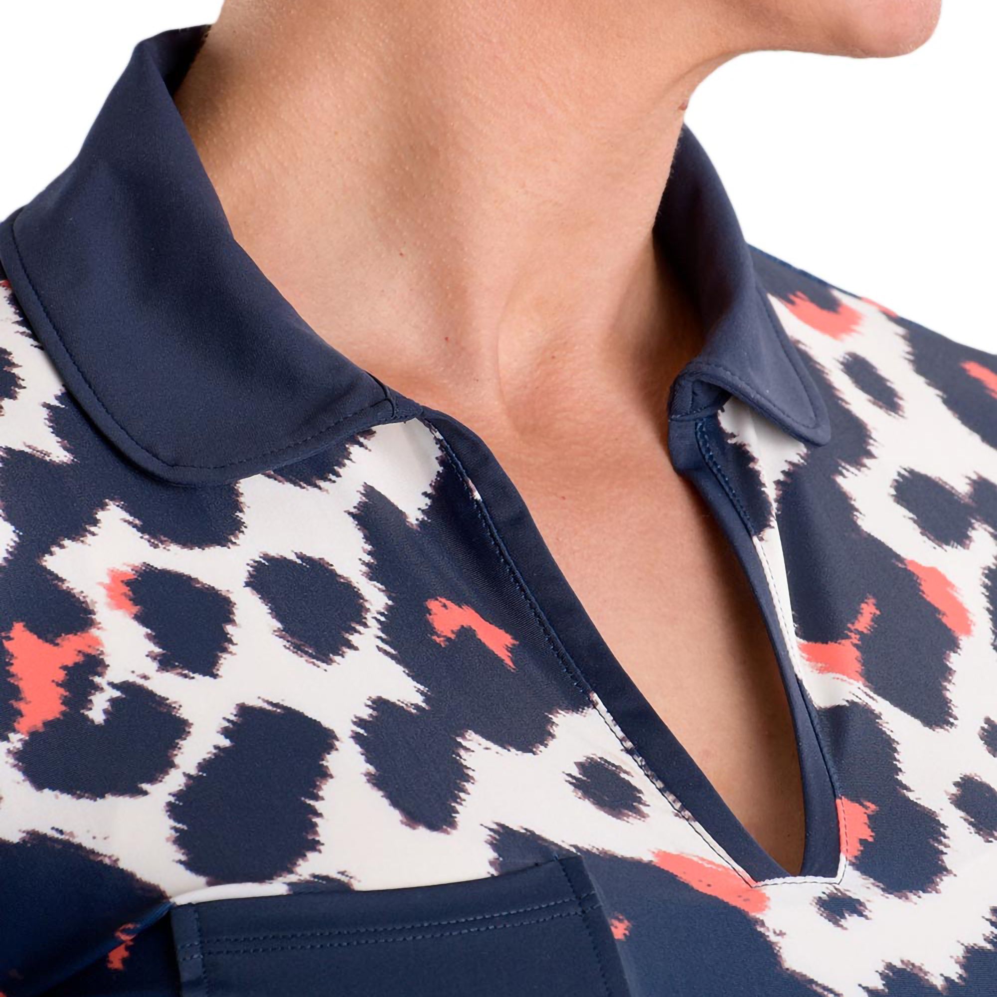 SwingDish Women's Jill Print Short Sleeve Golf Top product image