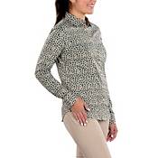 SwingDish Women's Charlene Mini Leopard Button Up Shirt product image