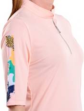 SwingDish Women's Neva Elbow Sleeve Golf Shirt product image