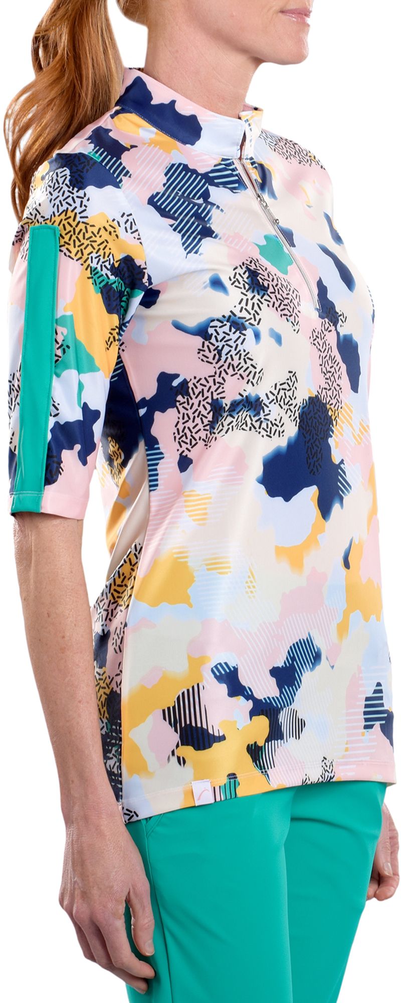 SwingDish Women's Neva Elbow Sleeve Golf Shirt product image