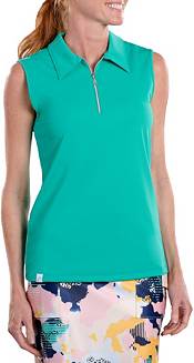 SwingDish Women's Cleo Sleeveless Golf Polo product image