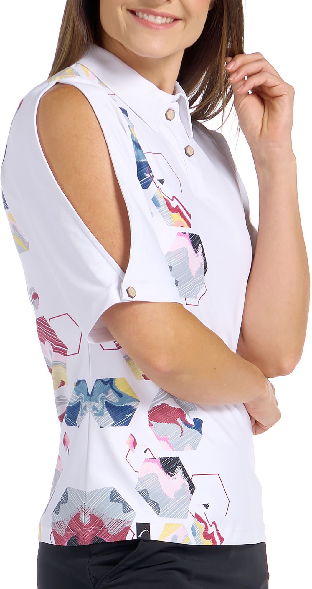 SwingDish Women's Short Sleeve Everleigh Golf Polo product image