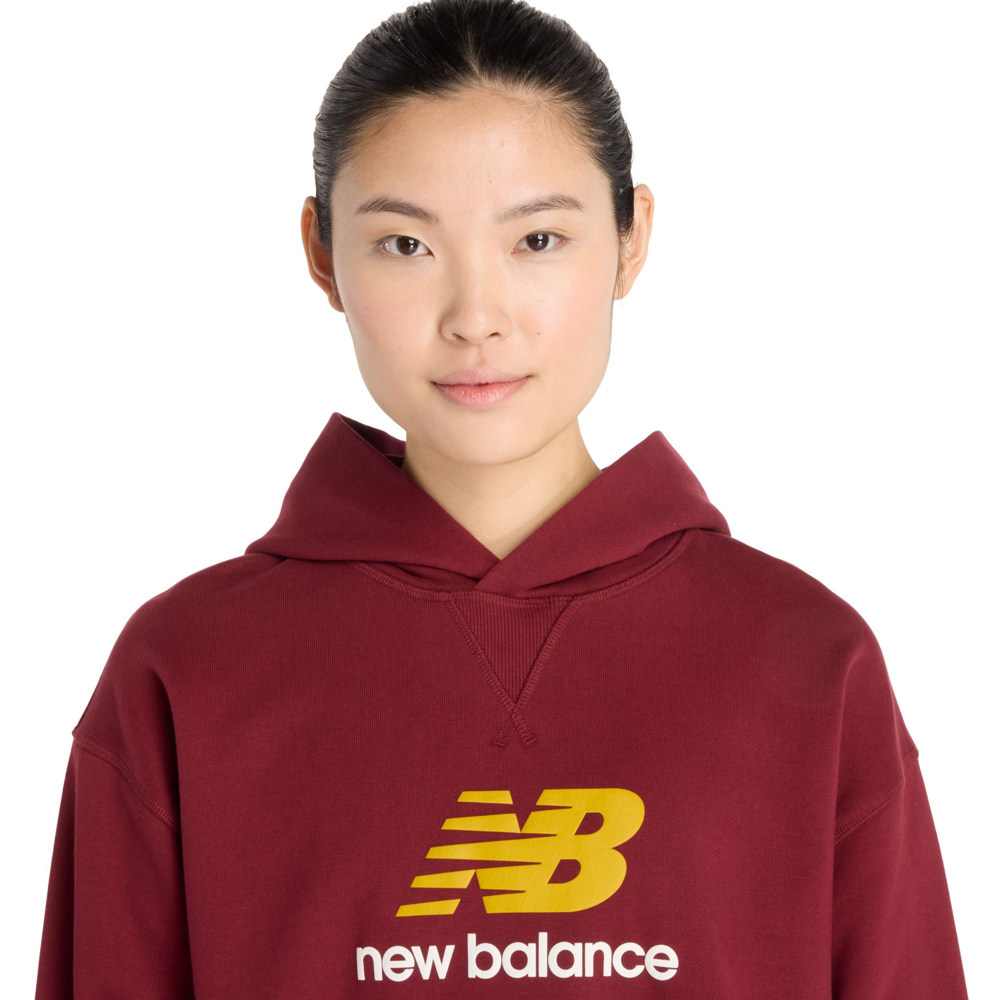 New Balance Women's Athletics French Terry Logo Hoodie product image