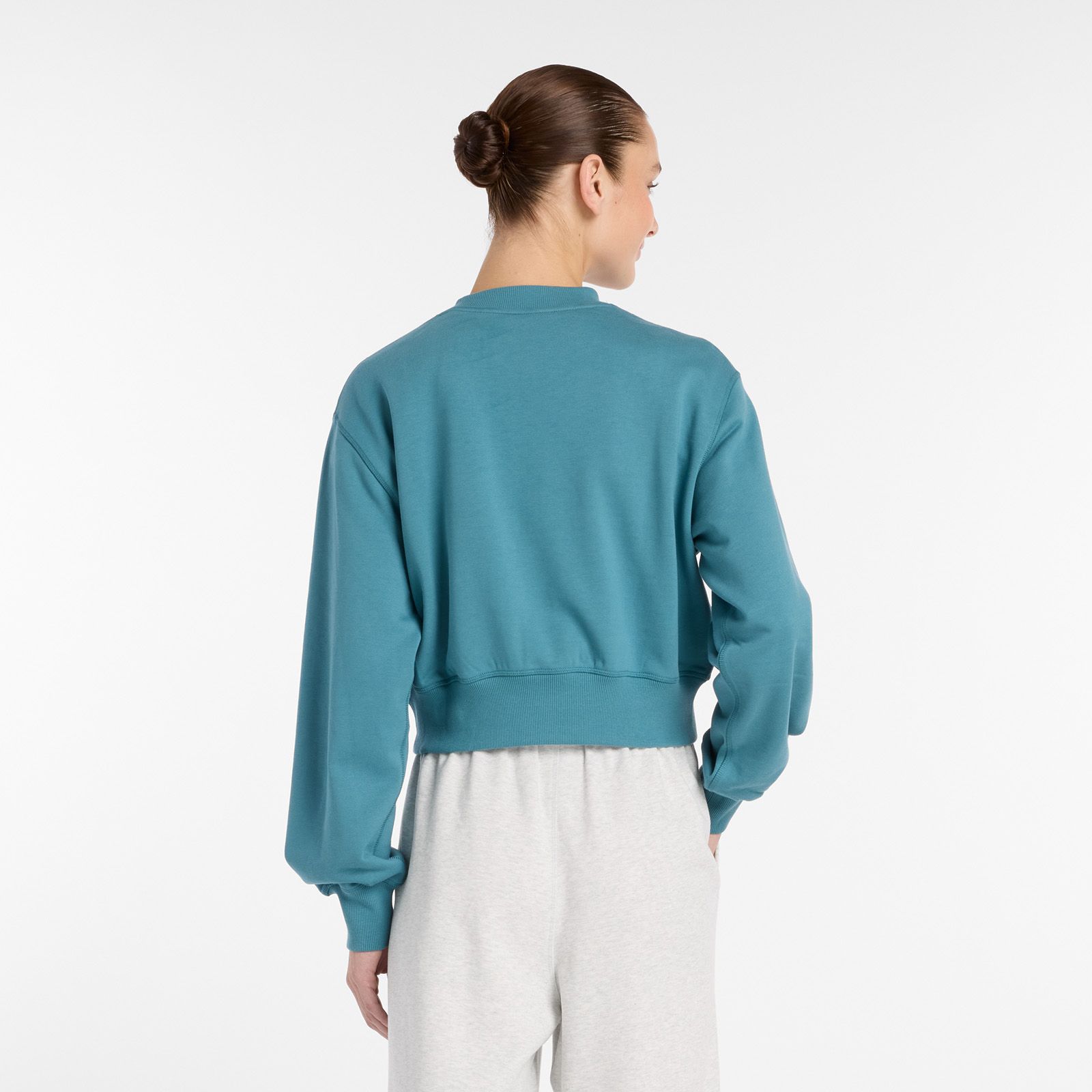 New Balance Women's Athletics Premium Logo Relaxed Crop Crew product image