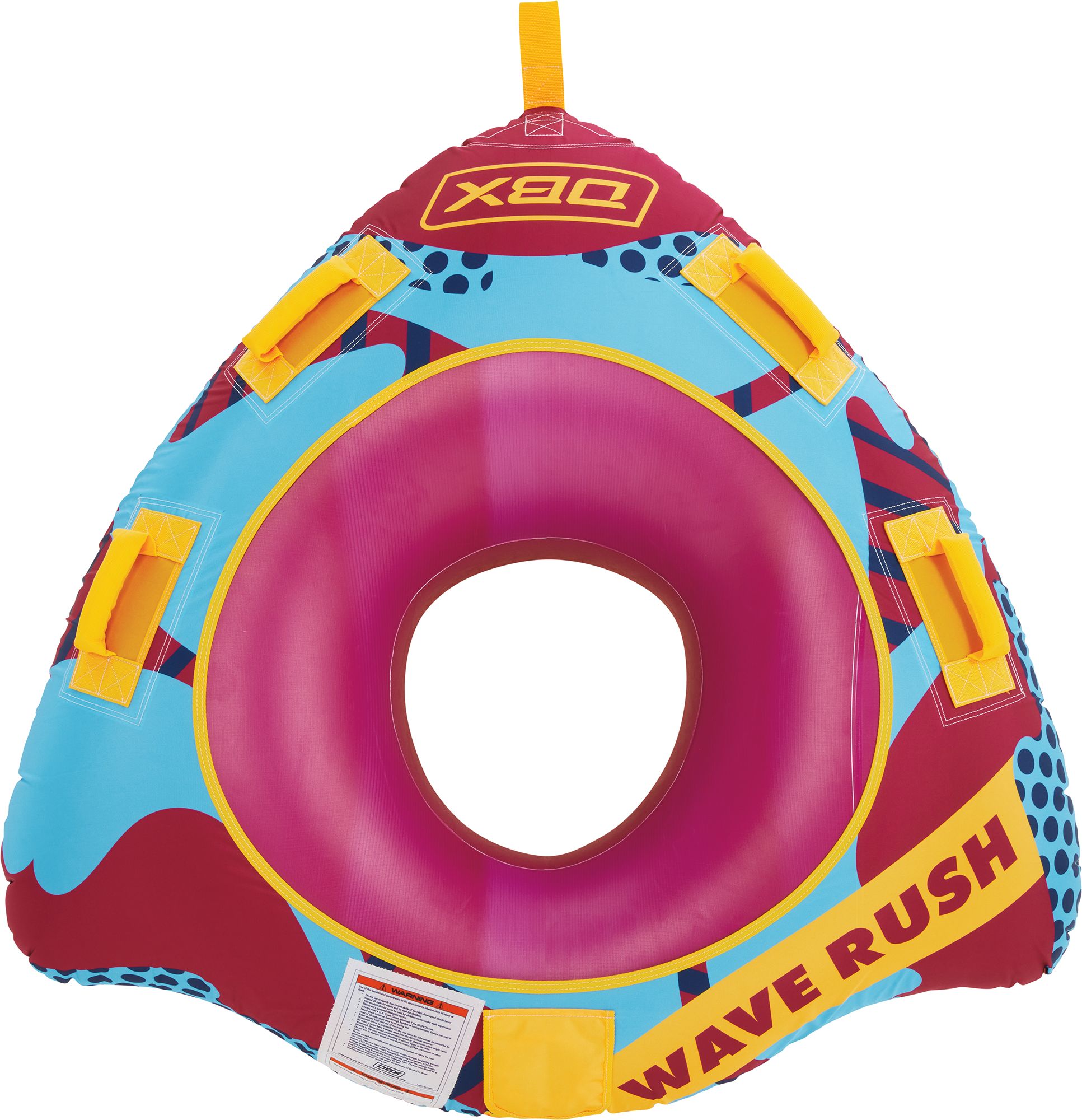 DBX Wave Rush 1-Person Towable Triangle Tube