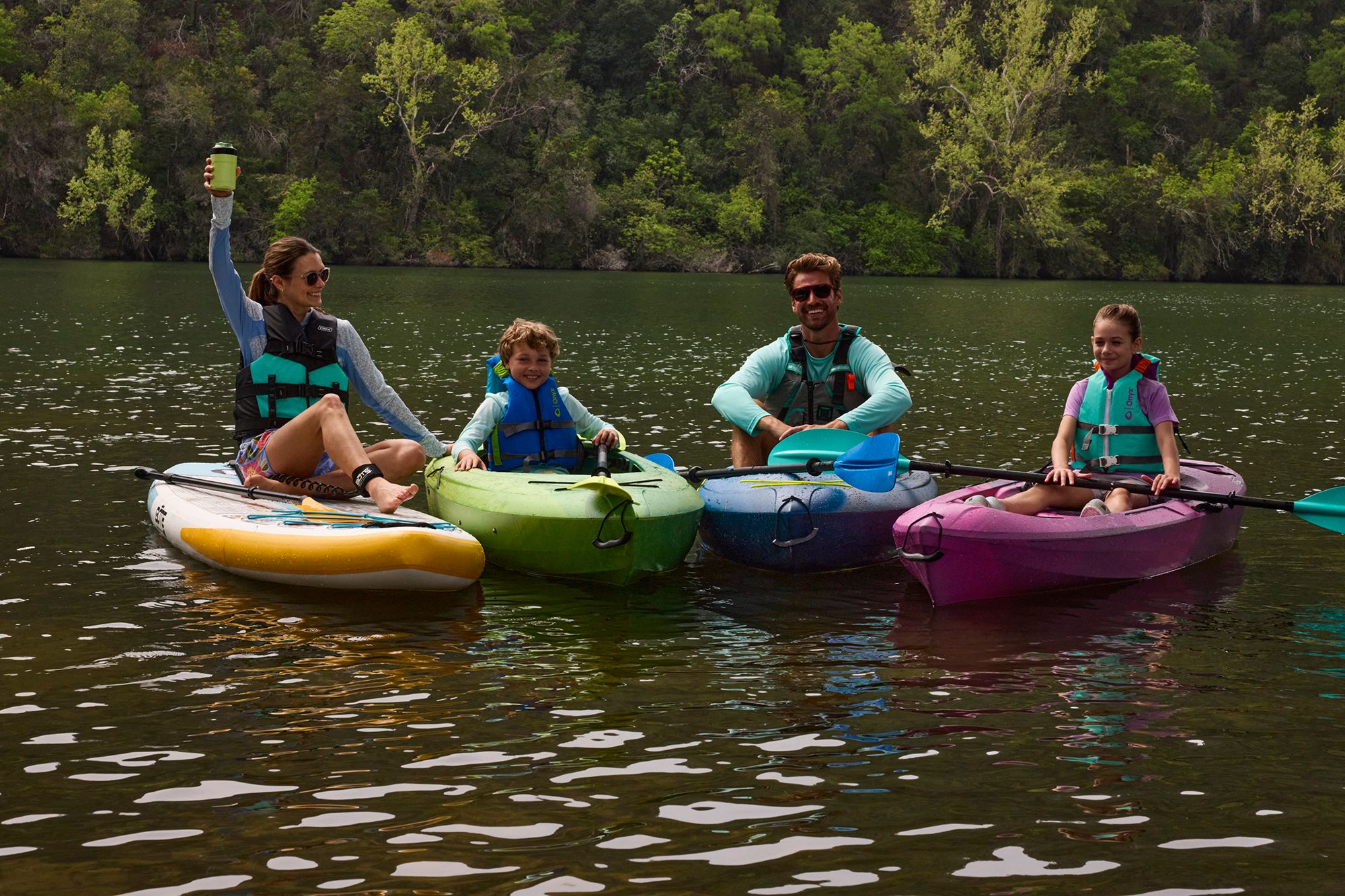 DBX Women's Colorblock Nylon Life Vest product image