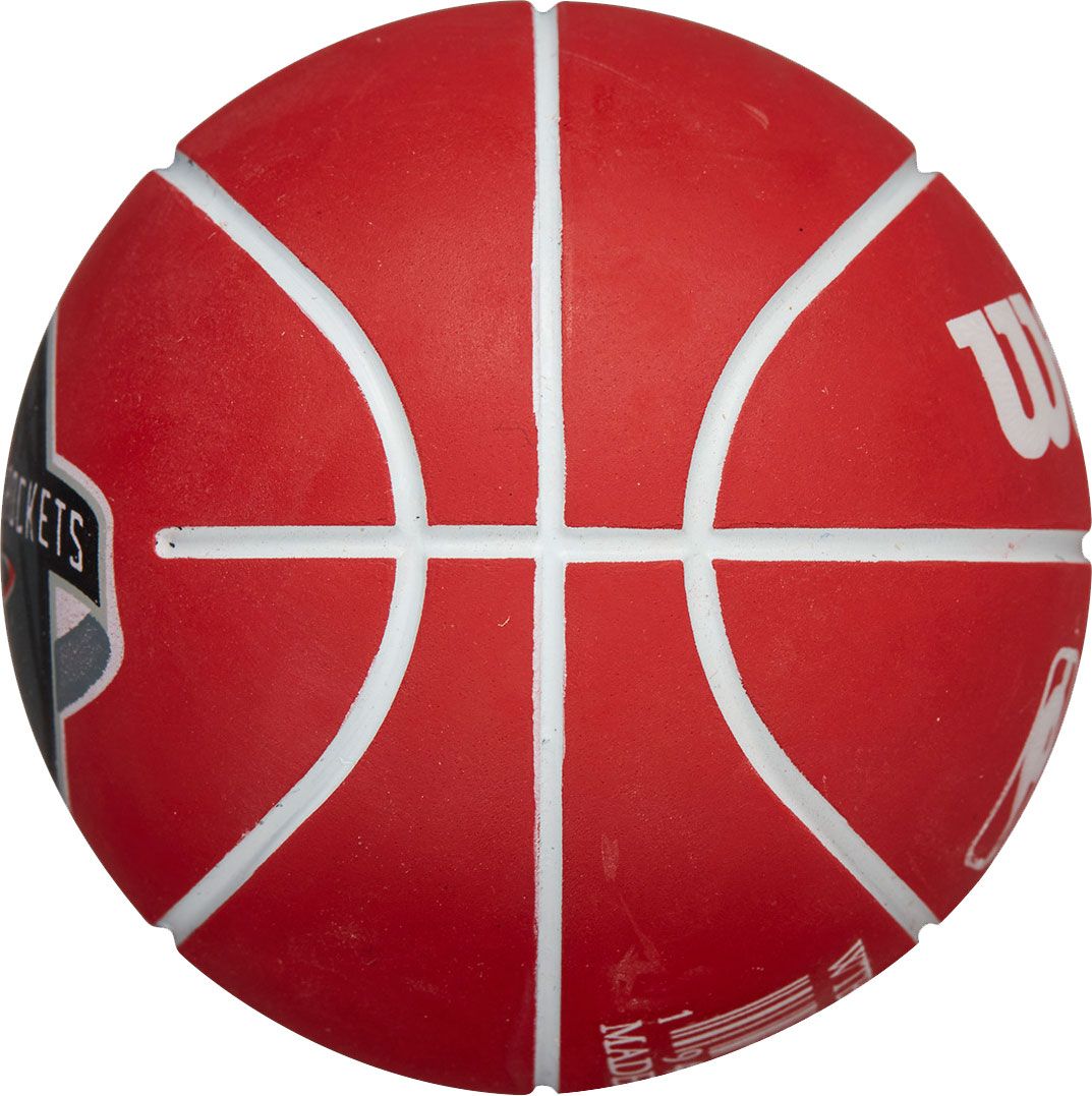 Wilson Houston Rockets 2" Mini Dribbler Basketball product image