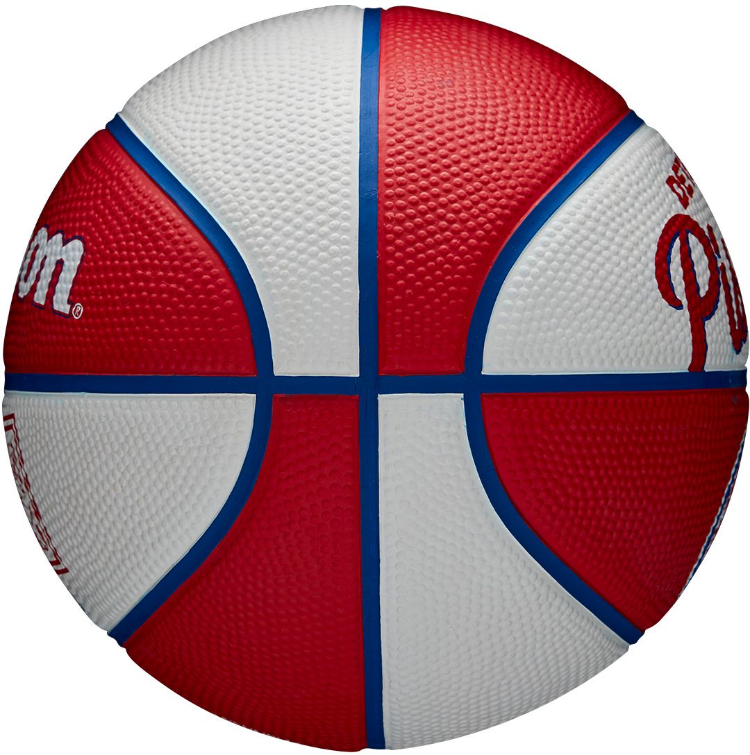 Wilson Detroit Pistons 2" Retro Mini Basketball