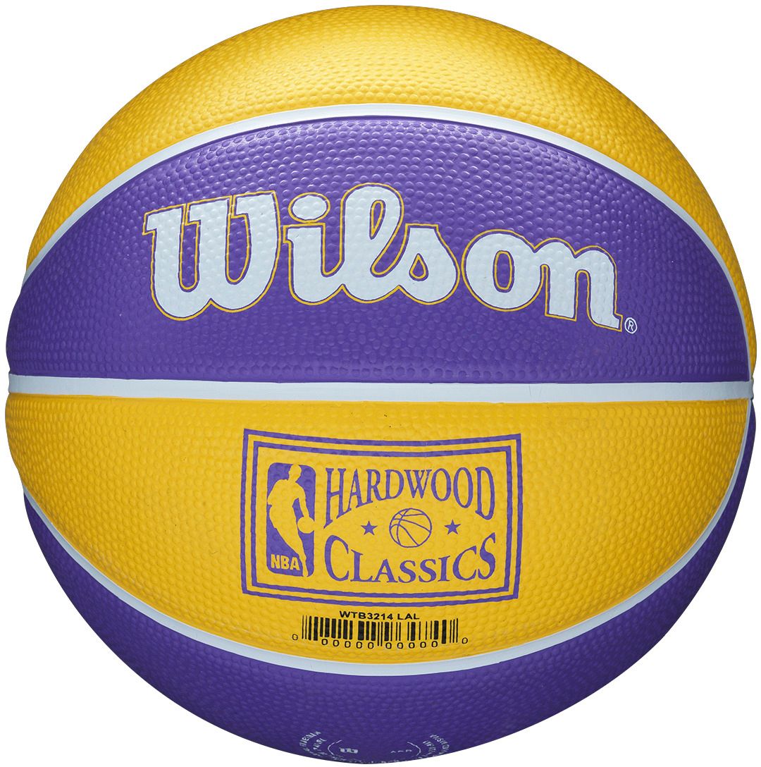 Wilson Los Angeles Lakers 7.5" Retro Mini Basketball product image