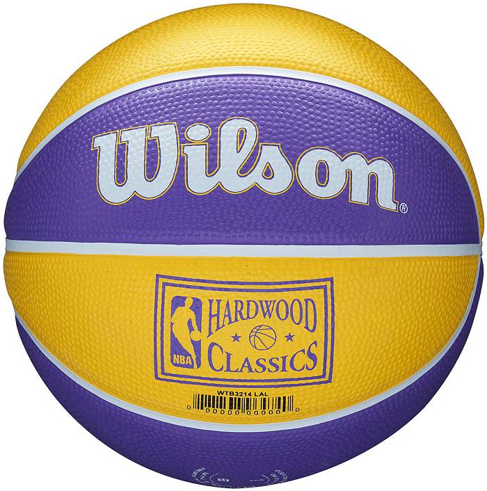 Magic Johnson Signed NBA Lakers City Edition Wilson Basketball