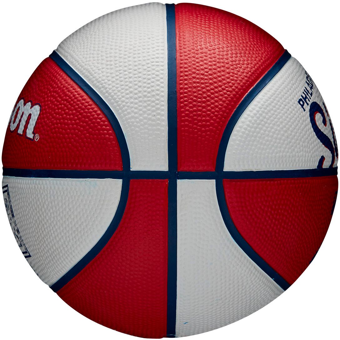 Wilson Philadelphia 76ers 2" Retro Mini Basketball product image