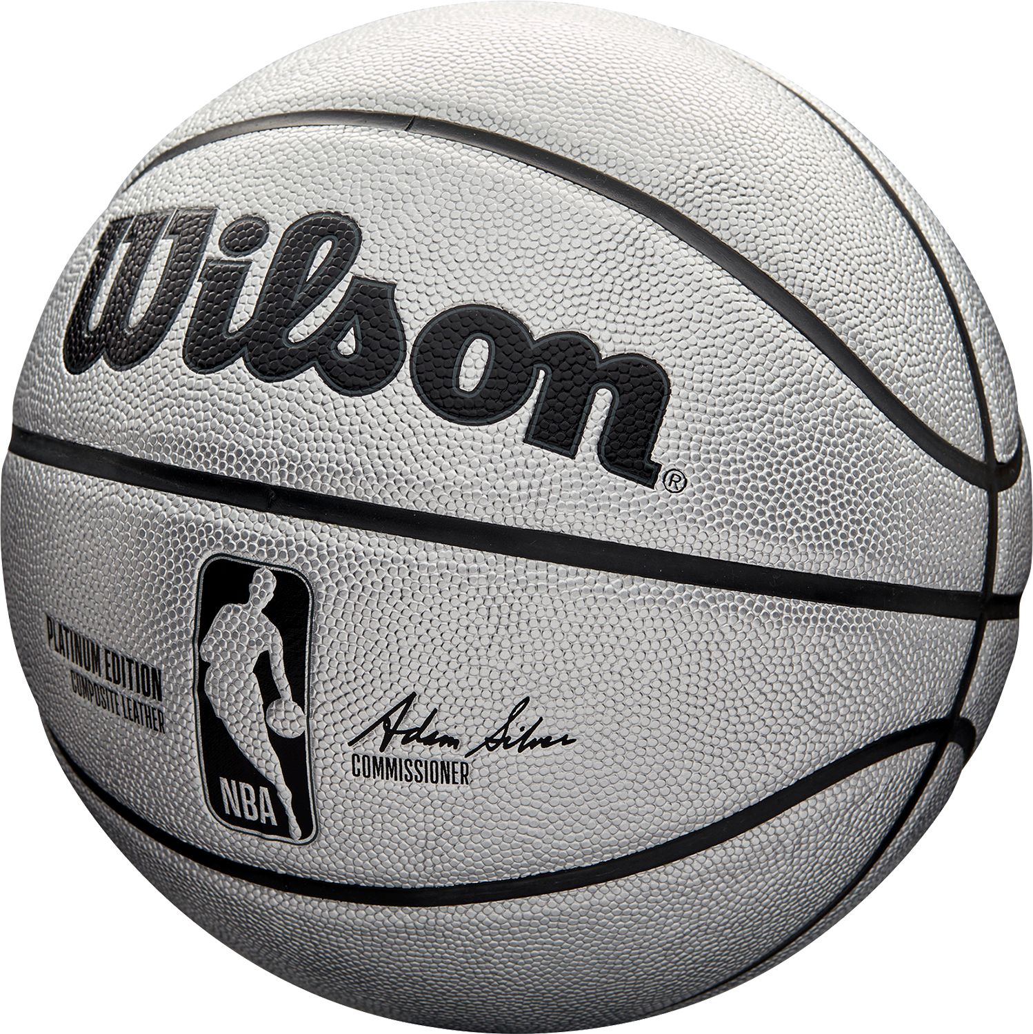 Wilson Alliance Series NBA Platinum Edition Autograph Basketball 29.5''