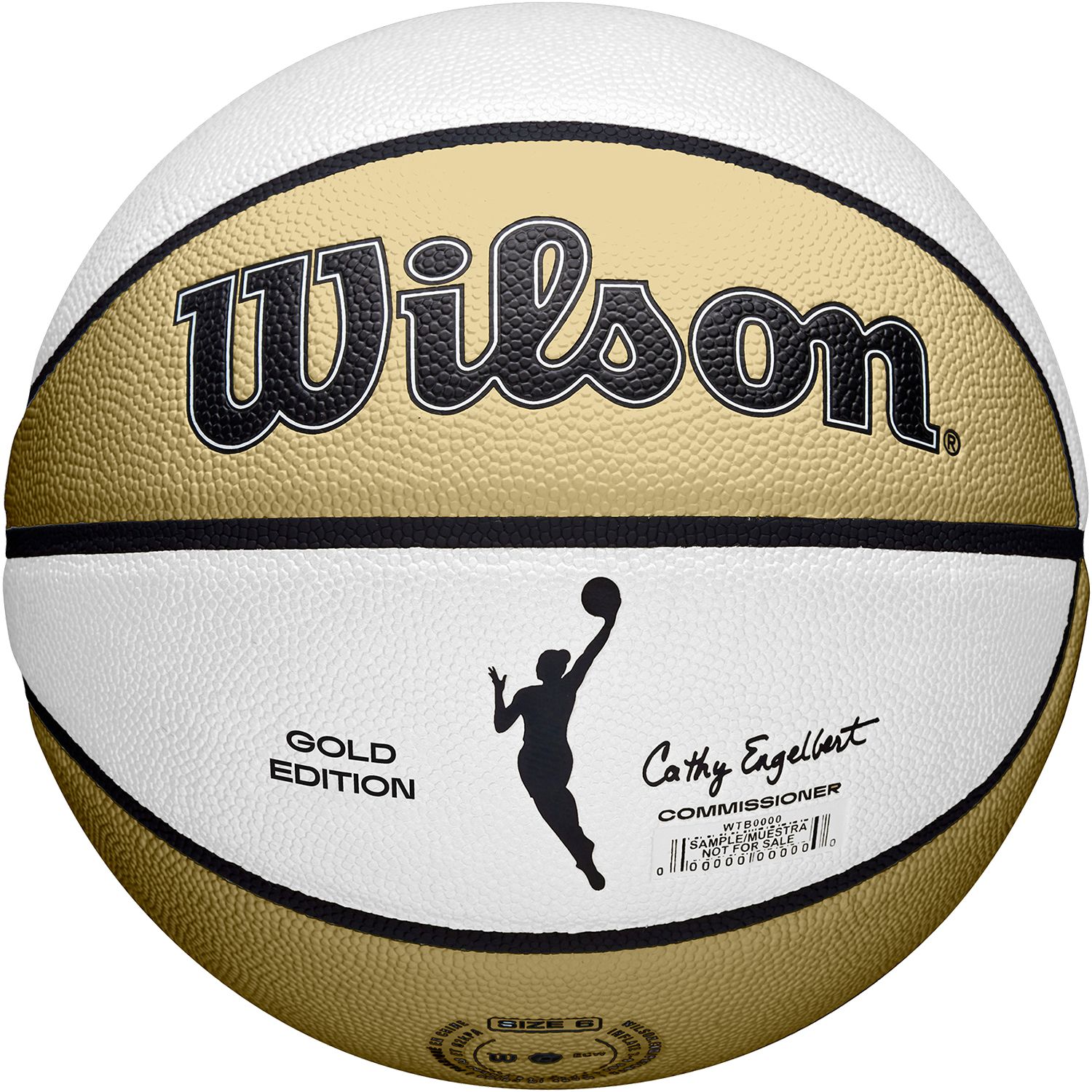Wilson WNBA Gold Edition Autograph Basketball 28.5” product image