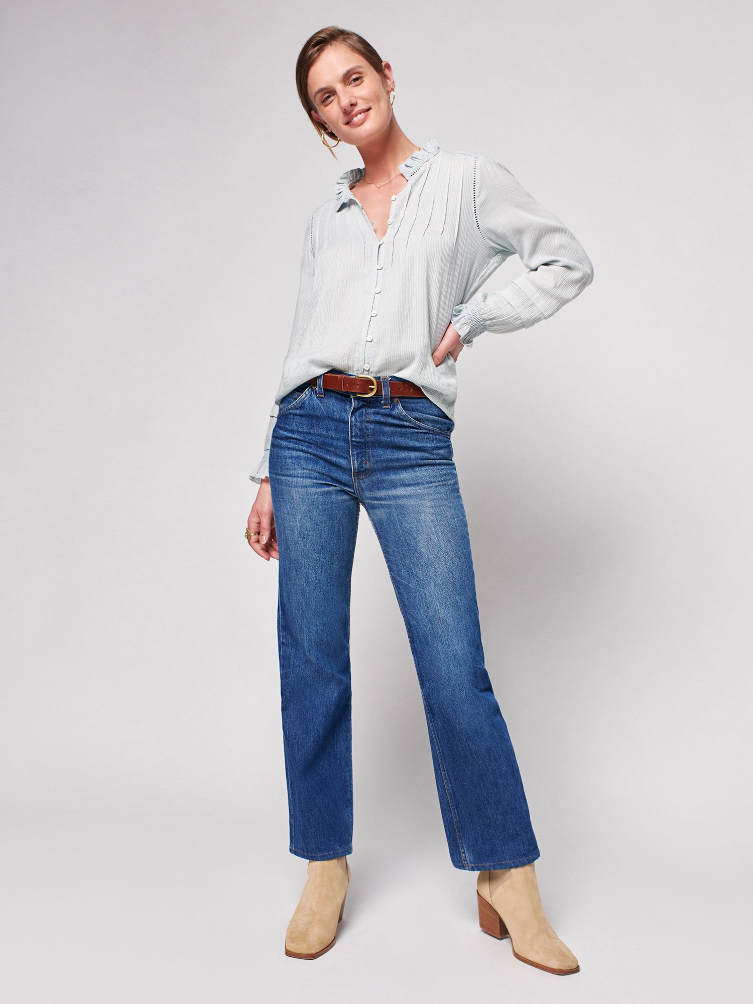 Faherty Women's Willa Long Sleeve Shirt product image