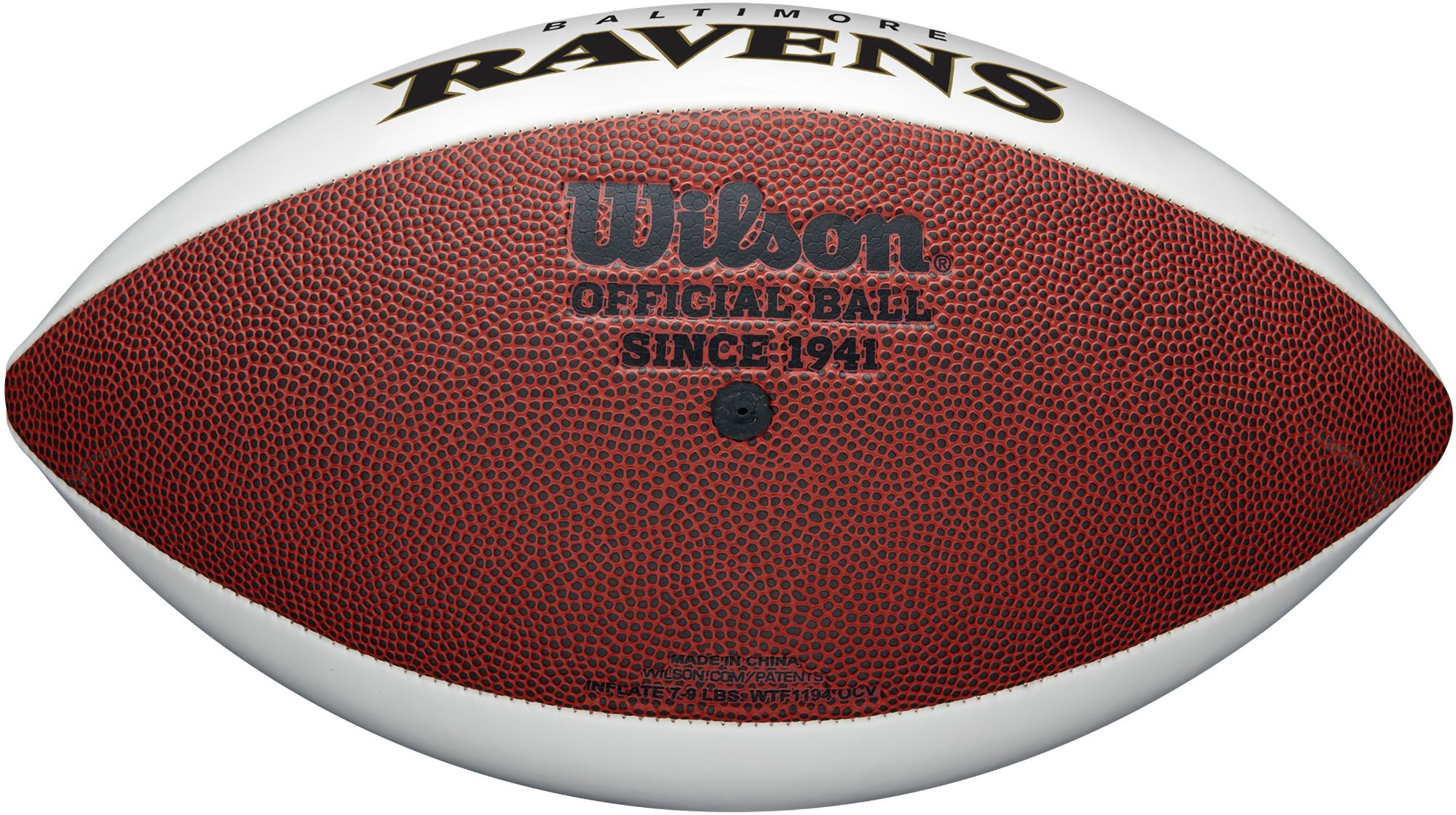 Wilson Baltimore Ravens Autograph Official Size 11'' Football product image
