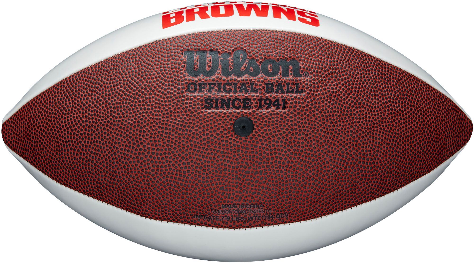 Wilson Cleveland Browns Autograph Official Size 11'' Football product image