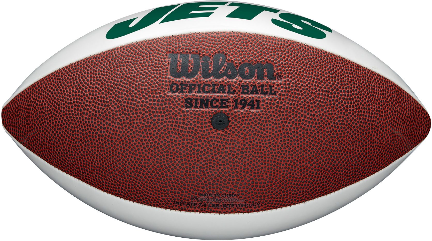 Wilson New York Jets Autograph Official Size 11'' Football