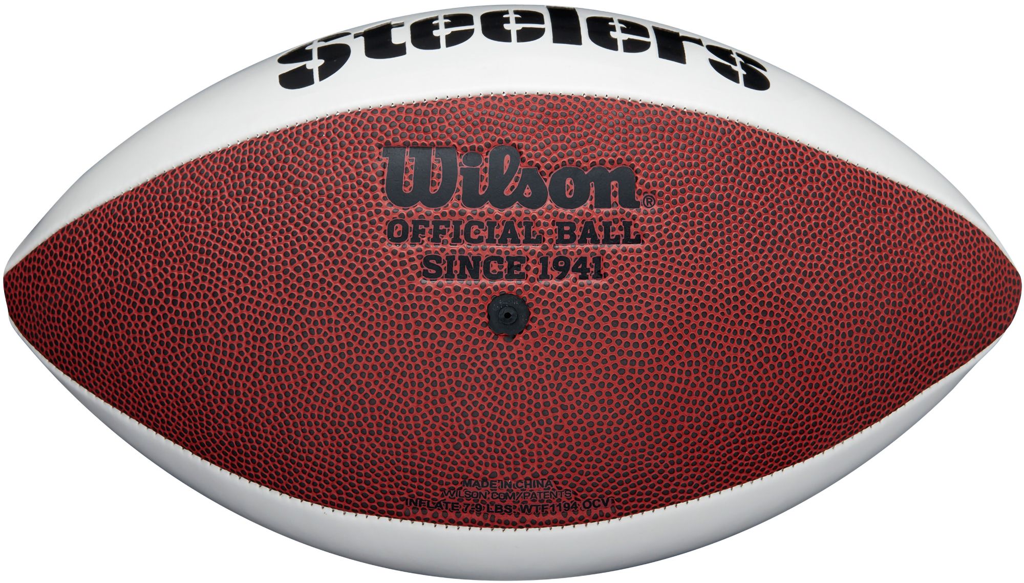 Wilson Pittsburgh Steelers Autograph Official Size 11'' Football product image