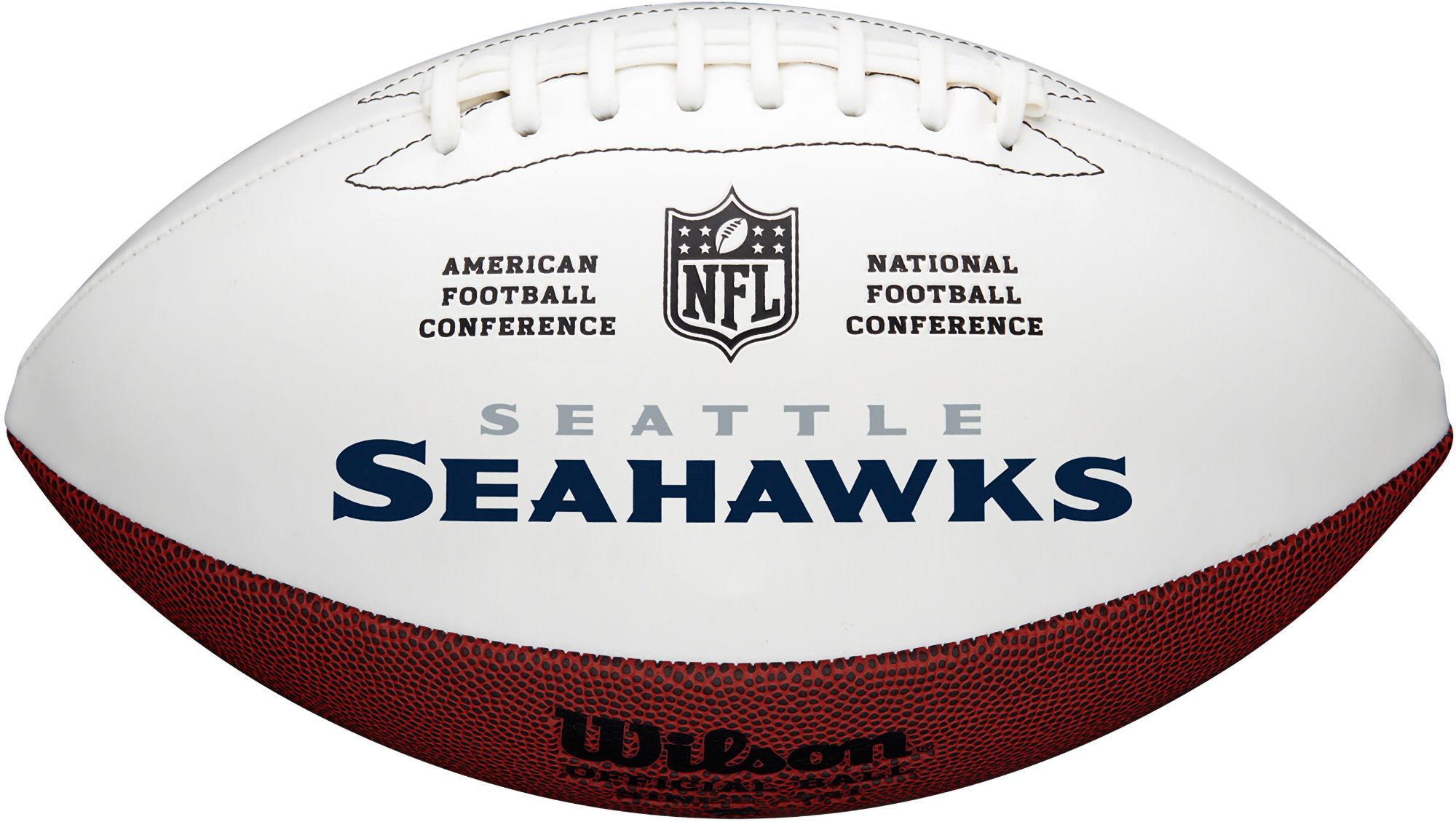 Wilson Seattle Seahawks Autograph Official Size 11'' Football