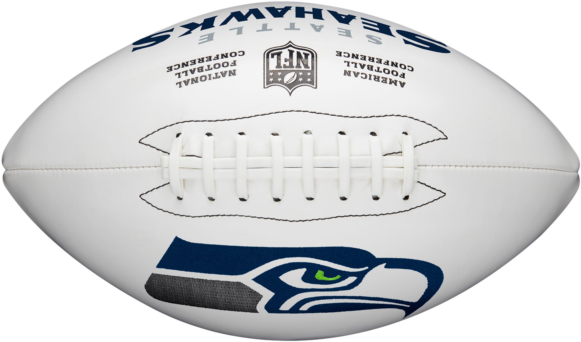 Wilson Seattle Seahawks Autograph Official Size 11'' Football