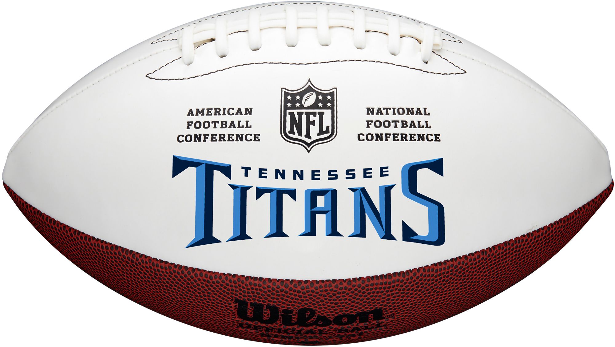 Wilson Tennessee Titans Autograph Official Size 11'' Football