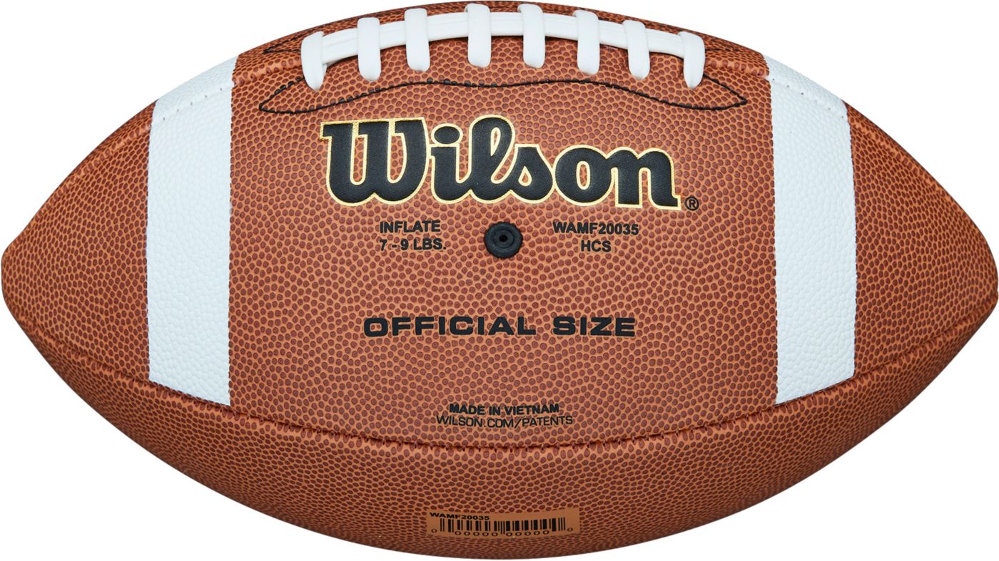 Wilson authentic football