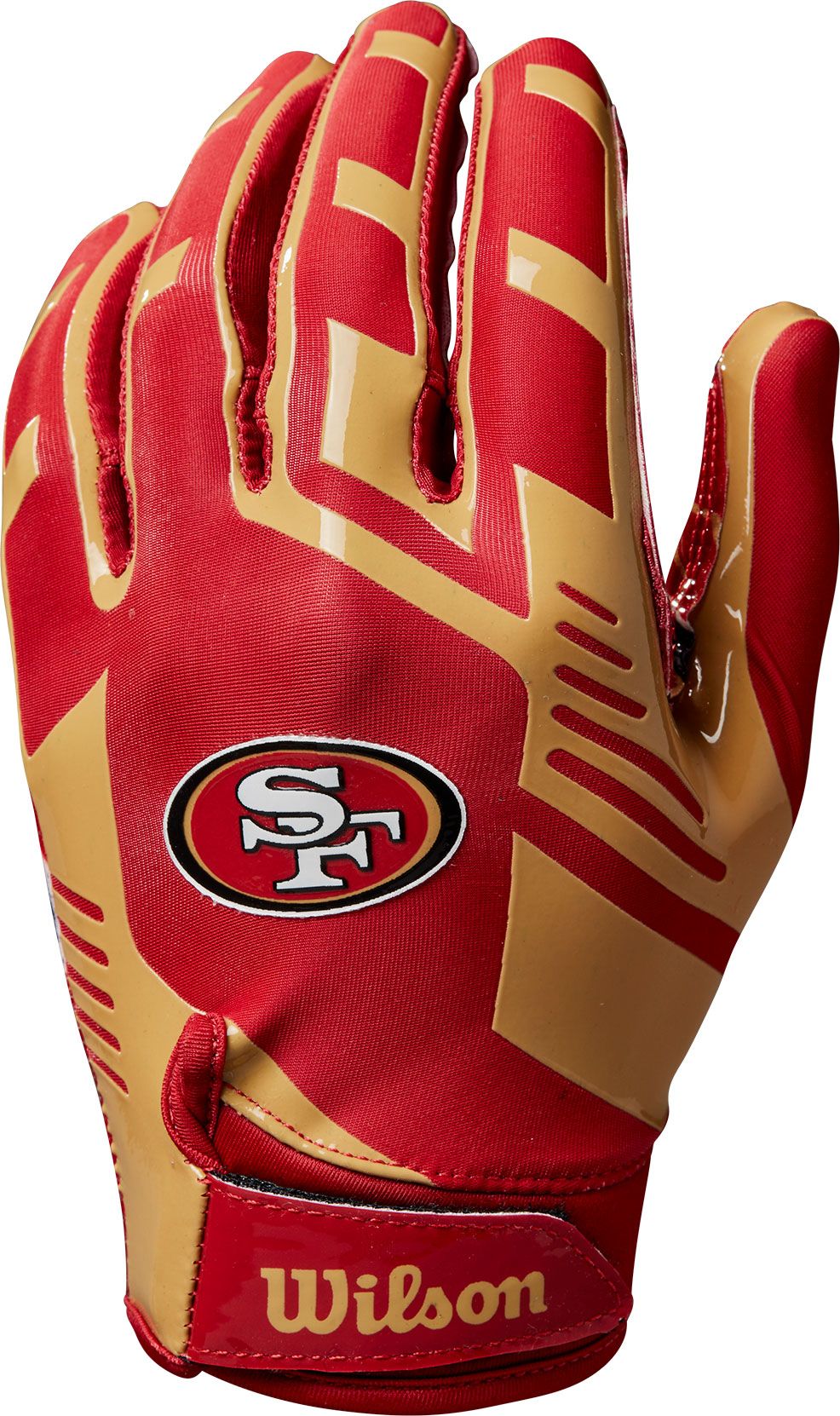 Wilson San Francisco 49ers Stretch Fit Gloves product image