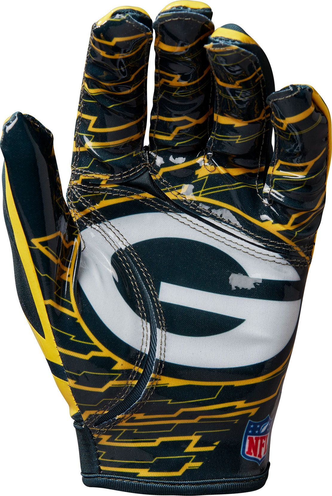 Wilson Youth Green Bay Packers Stretch Fit Gloves product image