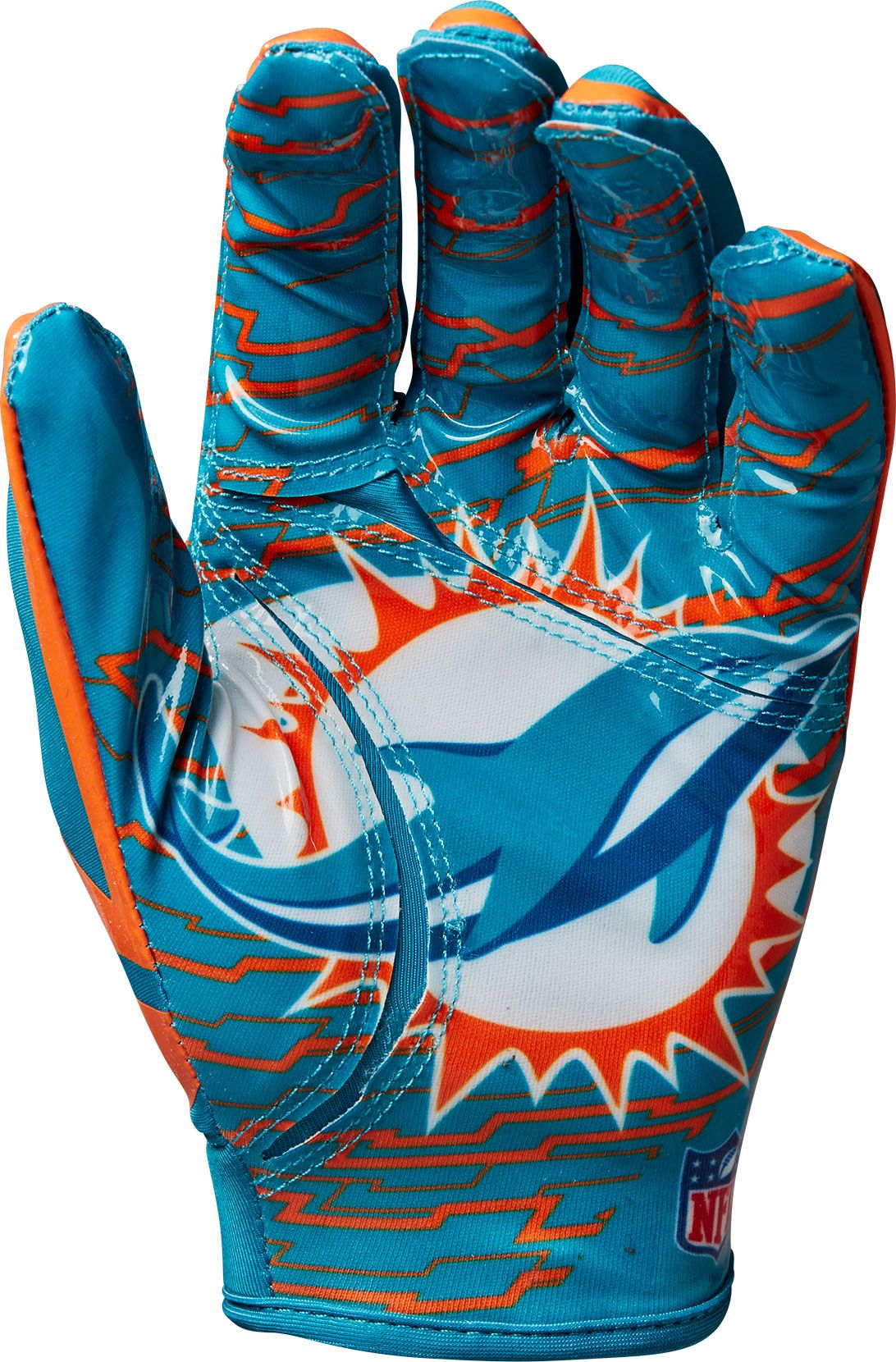 Wilson Youth Miami Dolphins Stretch Fit Gloves product image