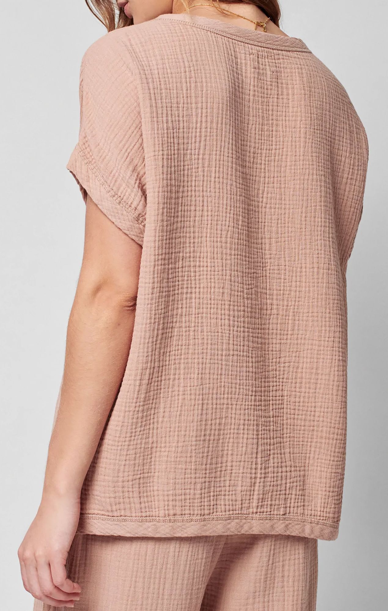 Faherty Women's Dream Cotton Gauze T-Shirt product image