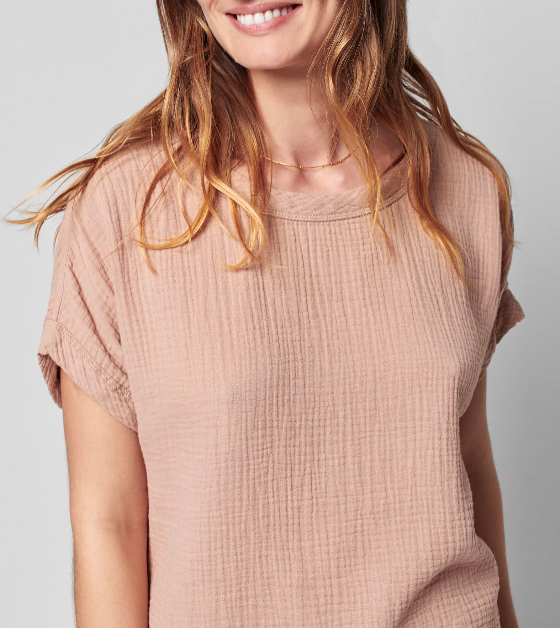 Faherty Women's Dream Cotton Gauze T-Shirt product image