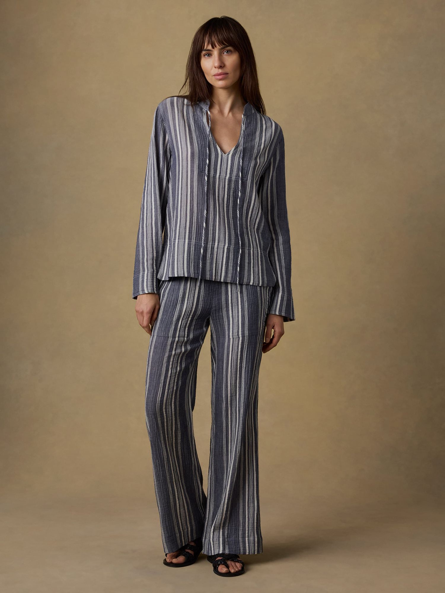 Faherty Women's Dune Cotton Gauze Harbor Top product image