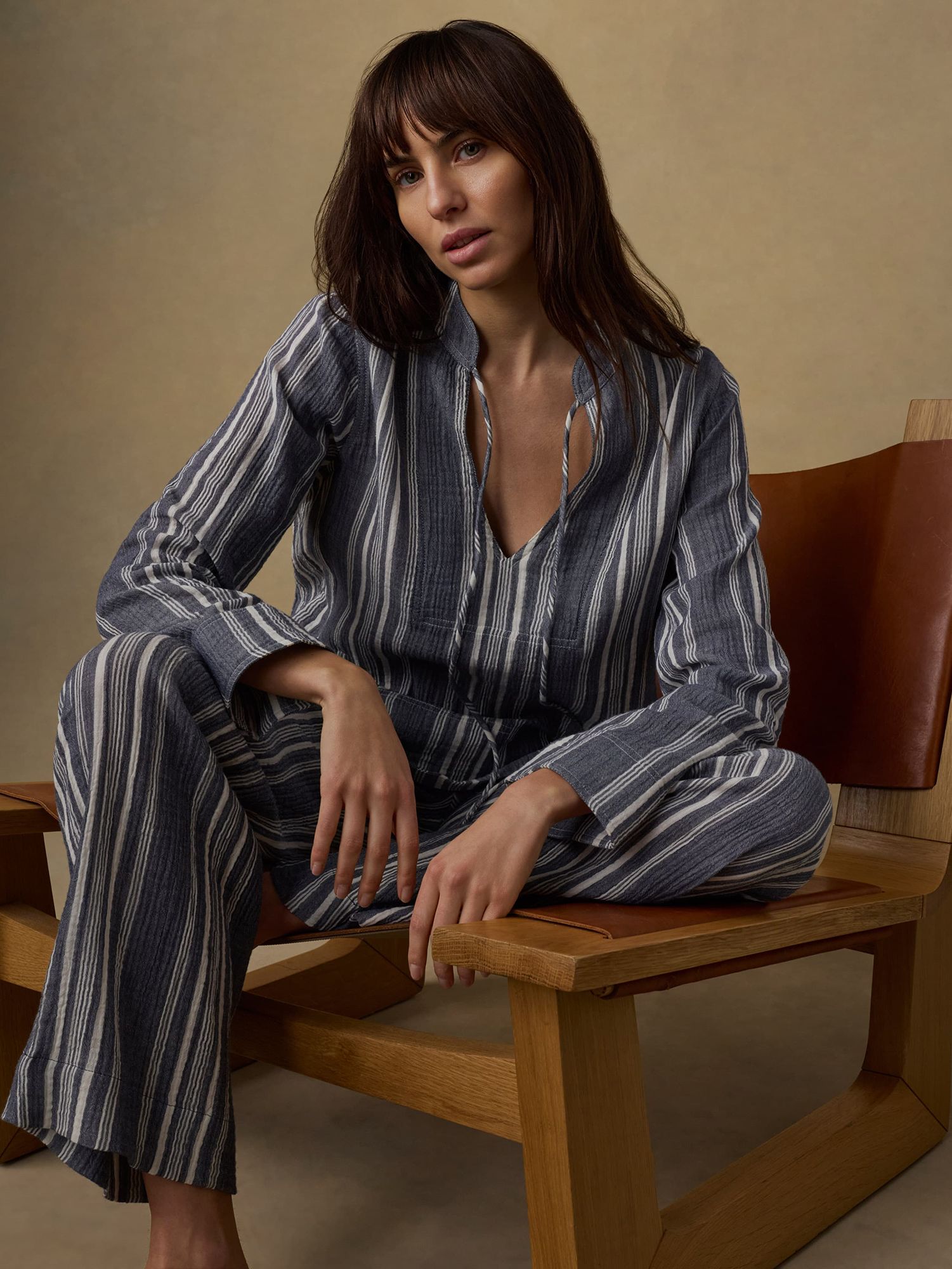 Faherty Women's Dune Cotton Gauze Harbor Top product image